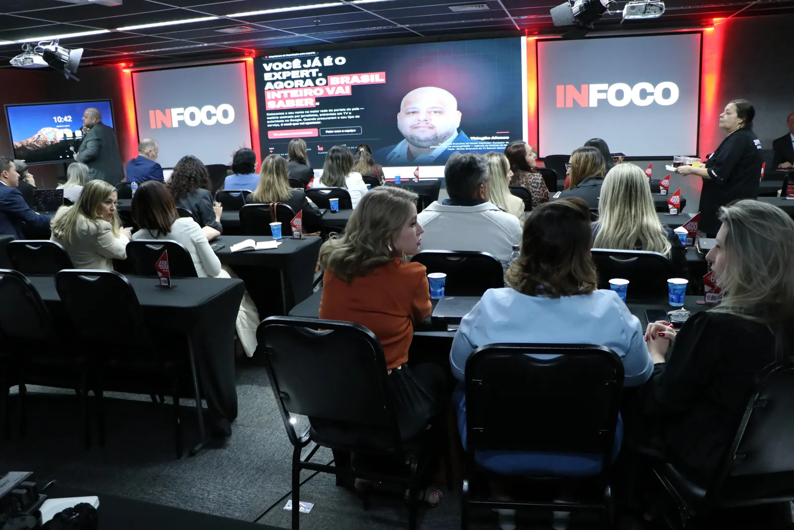 Público reunido no evento Conexão INFOCO